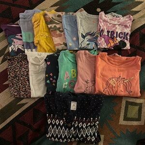 3T Little Girls Shirt 14 Piece Bundle